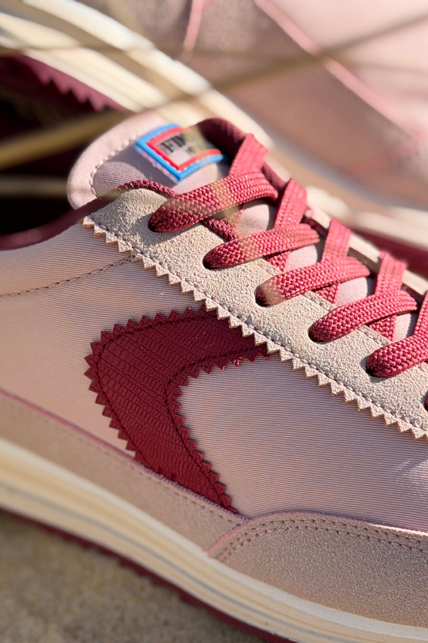 Pink Suedette Casual Sneakers