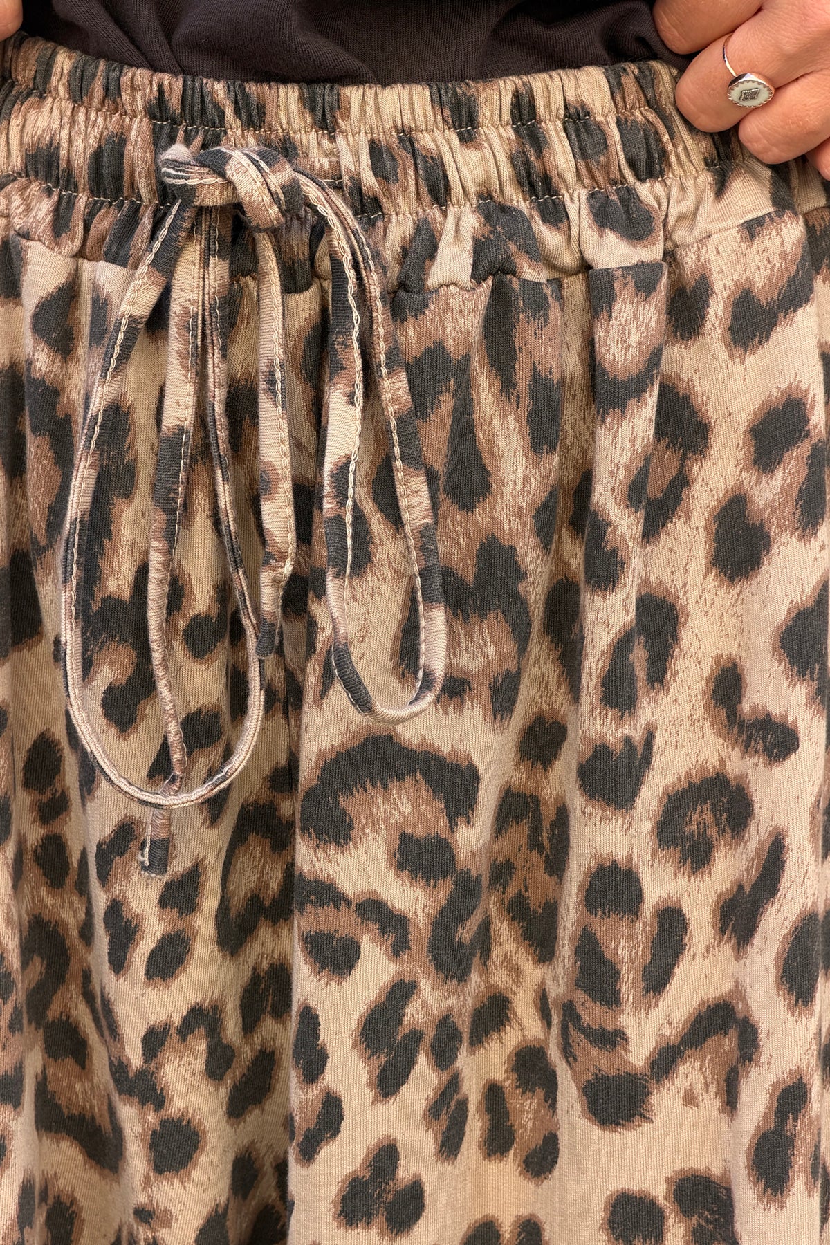 Leopard Print Luxe Lounge Joggers