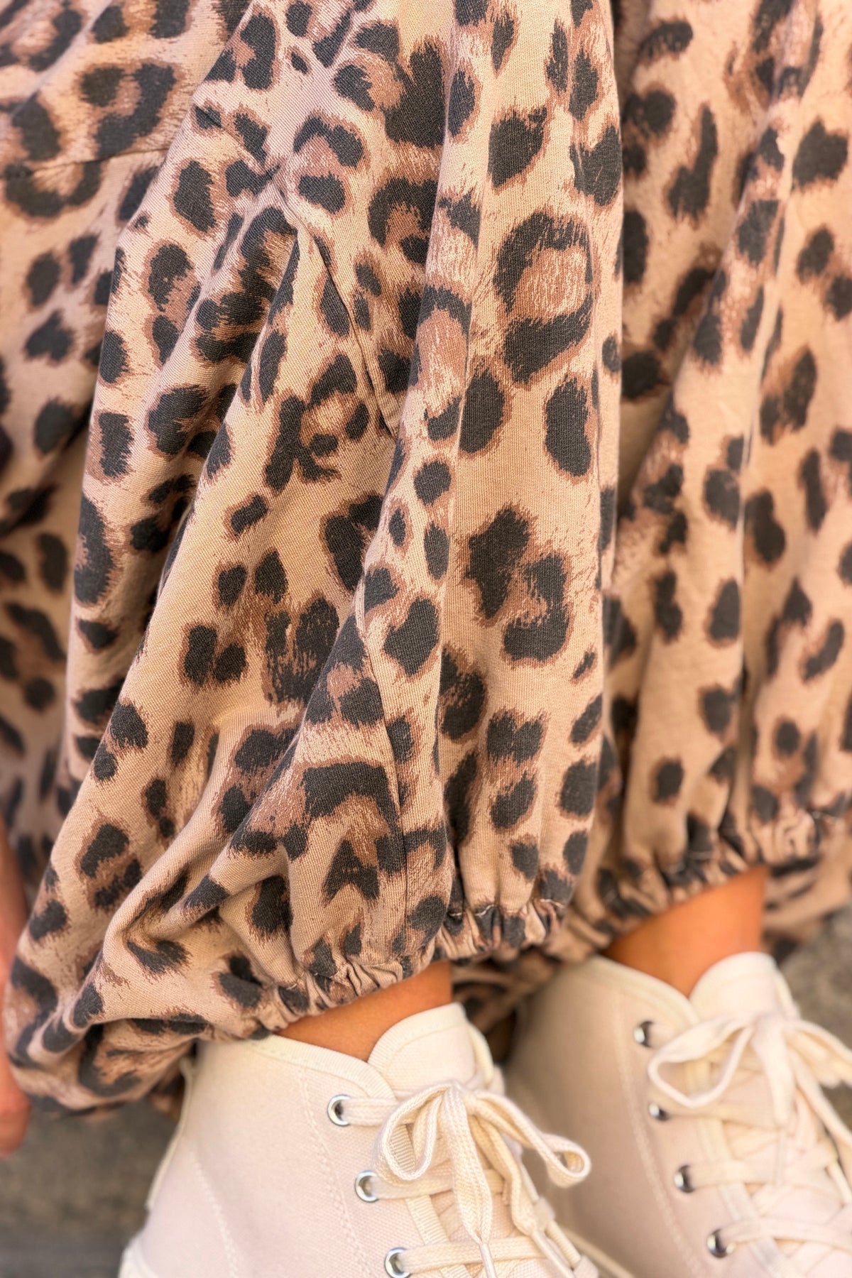 Leopard Print Luxe Lounge Joggers