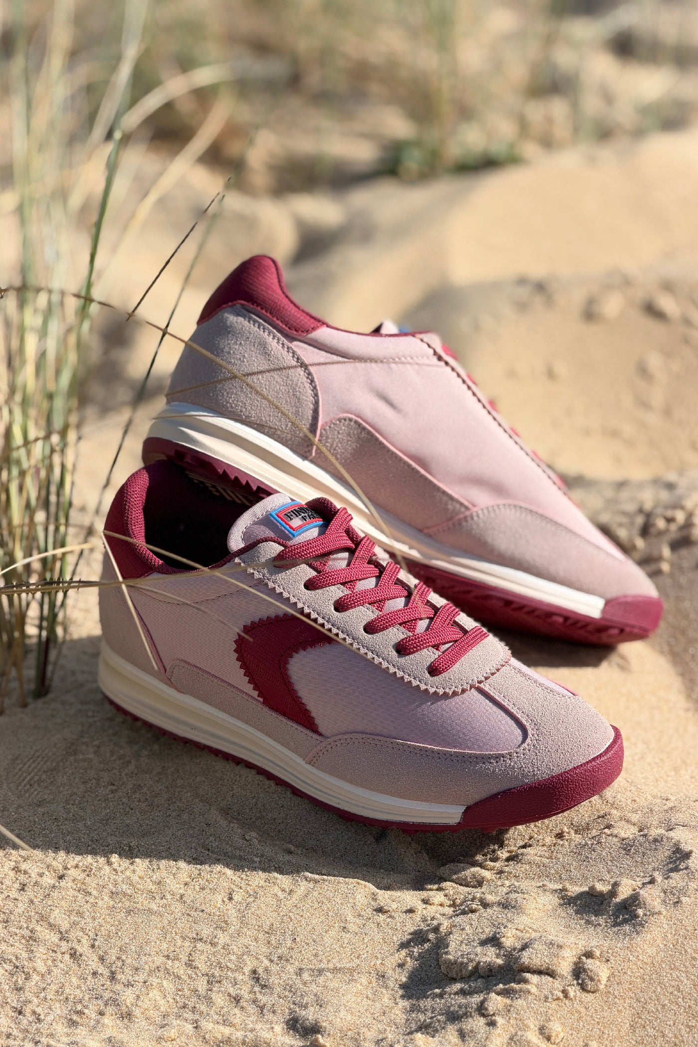 Pink Suedette Casual Sneakers
